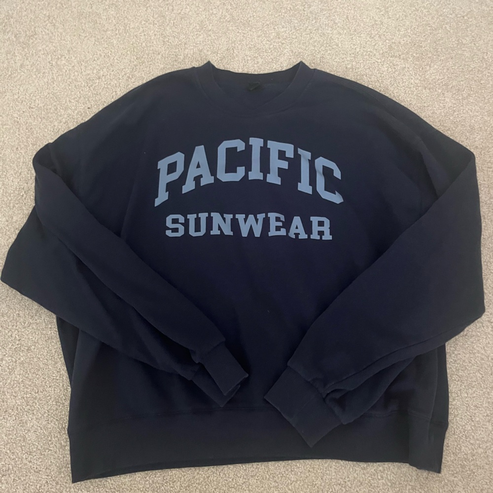 Pacific Sunwear Dark Blue crewneck